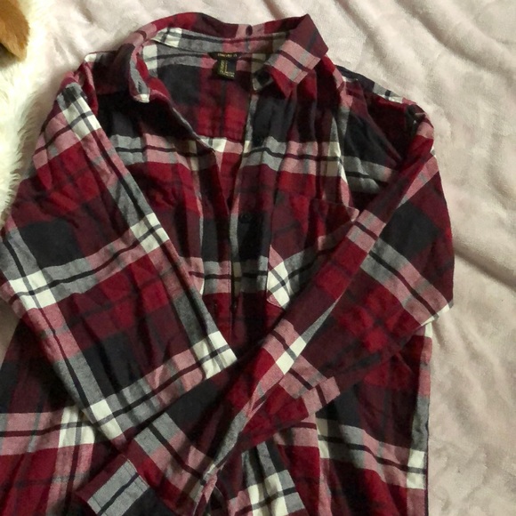 Forever 21 Tops - Button down shirt/flannel